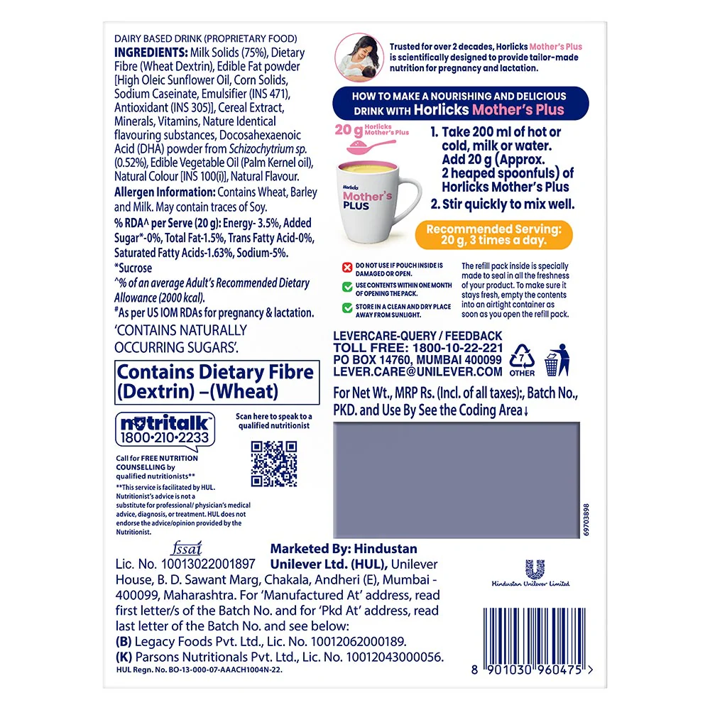 Horlicks Mother's Plus Kesar Flavour - Image 6
