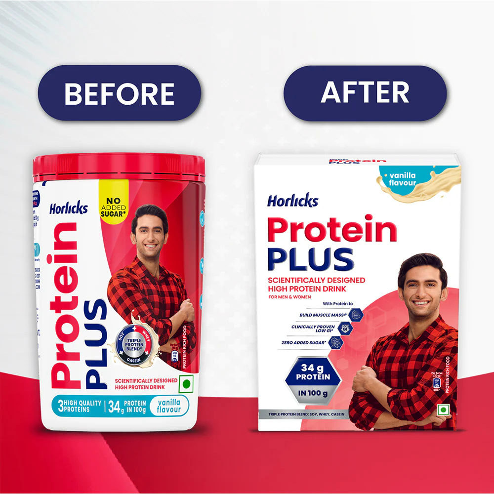 Horlicks Protein Plus Vanilla Flavour - Image 3