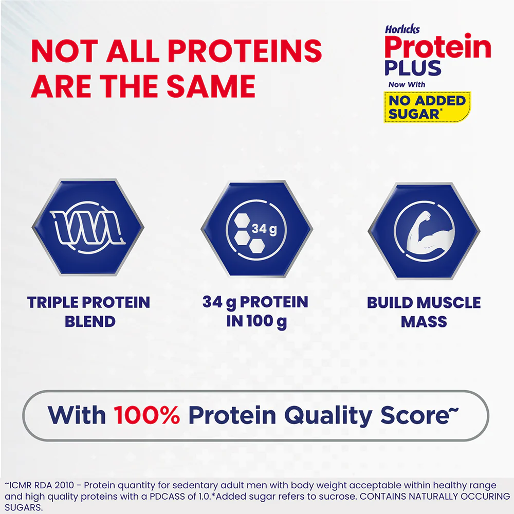Horlicks Protein Plus Vanilla Flavour - Image 5