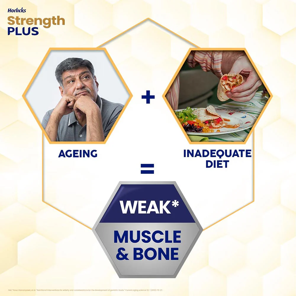 Horlicks Strength Plus Vanilla Flavour - Image 4