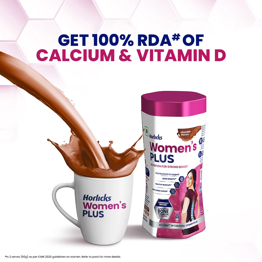 Horlicks Women's Plus Chocolate Flavour - Image 4